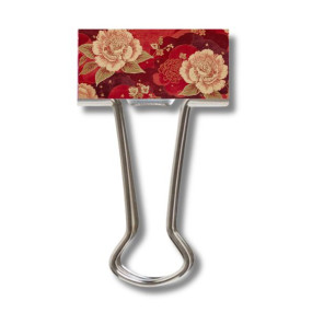Japanese Floral Binder Clips Set of 6 – Aesthetic Decorative Desk Accessories Japanese Floral Binder Clips Set of 6 – Aesthetic Decorative Desk Accessories