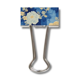 Japanese Floral Binder Clips Set of 6 – Aesthetic Decorative Desk Accessories Japanese Floral Binder Clips Set of 6 – Aesthetic Decorative Desk Accessories