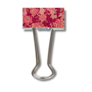 Japanese Floral Binder Clips Set of 6 – Aesthetic Decorative Desk Accessories Japanese Floral Binder Clips Set of 6 – Aesthetic Decorative Desk Accessories