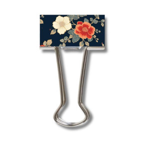 Japanese Floral Binder Clips Set of 6 – Aesthetic Decorative Desk Accessories Japanese Floral Binder Clips Set of 6 – Aesthetic Decorative Desk Accessories