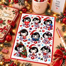 Zeni Collector Sticker Sheet No. 3 — 2026 Edition | 3-Pack Zeni Collector Sticker Sheet No. 3 — 2026 Edition | 3-Pack