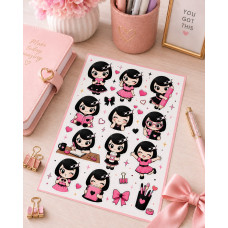 Zeni Collector Sticker Sheet No. 1 — 2026 Edition | 3-Pack Zeni Collector Sticker Sheet No. 1 — 2026 Edition | 3-Pack